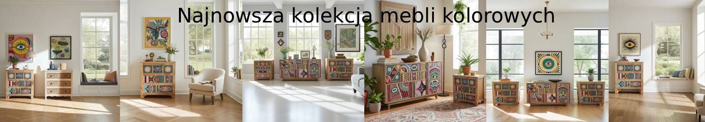 Meble kolorowe